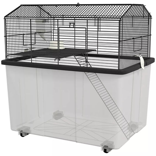 2-Tier Deep Base Hamster Wire Cage